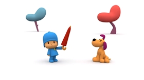 Screenshots from the 2005 Zinkia Entertainment cartoon Umbrella Umbrella