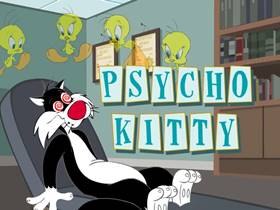 Screenshots from the 2005 Warner Bros. cartoon Psycho Kitty
