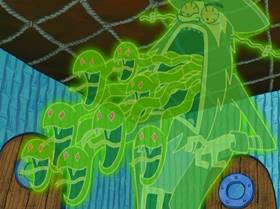Screenshots from the 2006 United Plankton Pictures cartoon Ghost Host