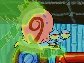 Screenshots from the 2006 United Plankton Pictures cartoon Ghost Host