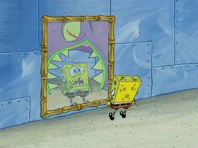 Screenshots from the 2006 United Plankton Pictures cartoon Ghost Host