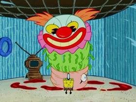 Screenshots from the 2006 United Plankton Pictures cartoon Ghost Host