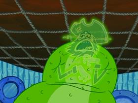 Screenshots from the 2006 United Plankton Pictures cartoon Ghost Host