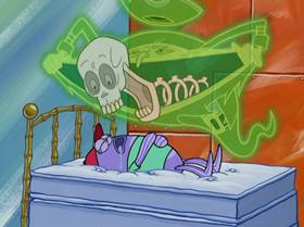 Screenshots from the 2006 United Plankton Pictures cartoon Ghost Host