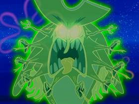 Screenshots from the 2006 United Plankton Pictures cartoon Ghost Host