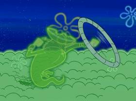 Screenshots from the 2006 United Plankton Pictures cartoon Ghost Host