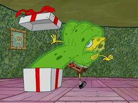 Screenshots from the 2006 United Plankton Pictures cartoon Ghost Host