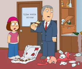 Screenshots from the 2006 Fuzzy Door Productions cartoon Deep Throats