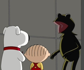 Screenshots from the 2006 Fuzzy Door Productions cartoon Deep Throats