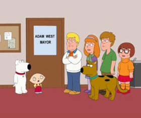 Screenshots from the 2006 Fuzzy Door Productions cartoon Deep Throats