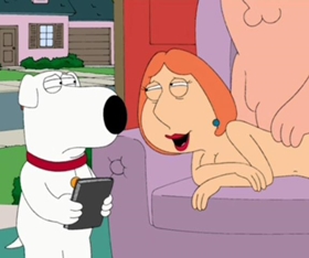 Screenshots from the 2006 Fuzzy Door Productions cartoon Deep Throats