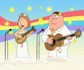 Screenshots from the 2006 Fuzzy Door Productions cartoon Deep Throats