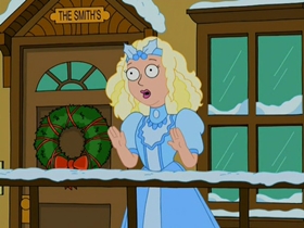 Screenshots from the 2006 Fuzzy Door Productions cartoon The Best Christmas Story Never Told