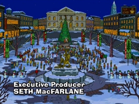 Screenshots from the 2006 Fuzzy Door Productions cartoon The Best Christmas Story Never Told