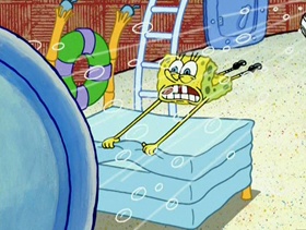 Screenshots from the 2007 United Plankton Pictures cartoon Rise and Shine