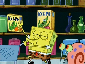 Screenshots from the 2007 United Plankton Pictures cartoon Waiting