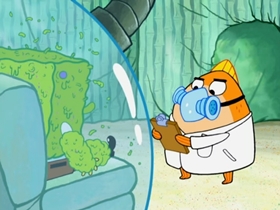 Screenshots from the 2007 United Plankton Pictures cartoon Fungus Among Us