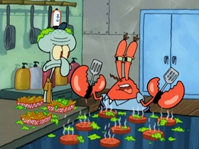 Screenshots from the 2007 United Plankton Pictures cartoon Fungus Among Us