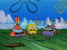 Screenshots from the 2007 United Plankton Pictures cartoon Spy Buddies