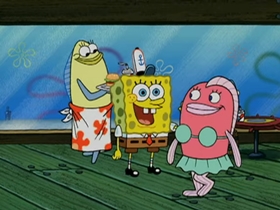 Screenshots from the 2007 United Plankton Pictures cartoon Good Ol