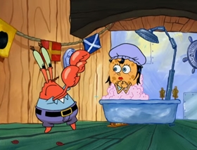 Screenshots from the 2007 United Plankton Pictures cartoon New Digs