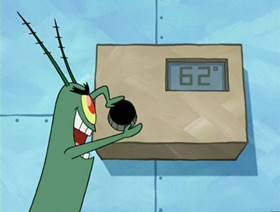 Screenshots from the 2007 United Plankton Pictures cartoon Krabs à La Mode