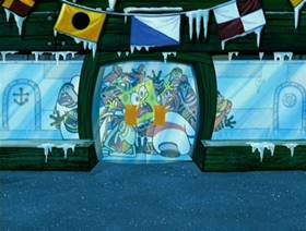 Screenshots from the 2007 United Plankton Pictures cartoon Krabs à La Mode