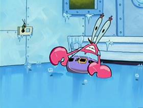 Screenshots from the 2007 United Plankton Pictures cartoon Krabs à La Mode