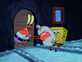 Screenshots from the 2007 United Plankton Pictures cartoon Money Talks