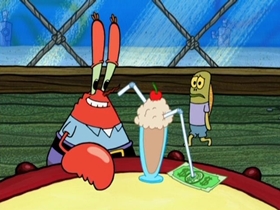 Screenshots from the 2007 United Plankton Pictures cartoon Money Talks