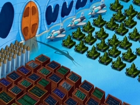 Screenshots from the 2007 United Plankton Pictures cartoon Atlantis SquarePantis