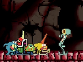 Screenshots from the 2007 United Plankton Pictures cartoon Atlantis SquarePantis