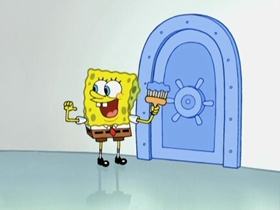 Screenshots from the 2007 United Plankton Pictures cartoon Atlantis SquarePantis