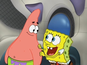 Screenshots from the 2007 United Plankton Pictures cartoon Atlantis SquarePantis