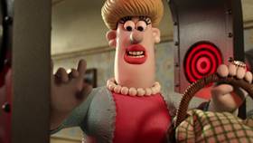 Screenshots from the 2008 Aardman cartoon A Matter of Loaf and Death