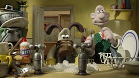 Screenshots from the 2008 Aardman cartoon A Matter of Loaf and Death
