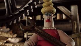 Screenshots from the 2008 Aardman cartoon A Matter of Loaf and Death