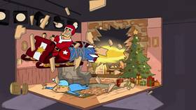 Screenshots from the 2008 Disney Television Animation cartoon Dick Daring