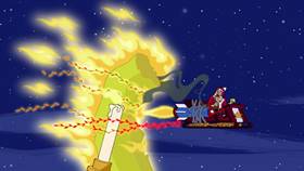 Screenshots from the 2008 Disney Television Animation cartoon Dick Daring