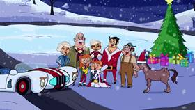 Screenshots from the 2008 Disney Television Animation cartoon Dick Daring