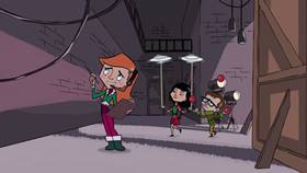 Screenshots from the 2008 Disney Television Animation cartoon Dick Daring