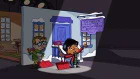 Screenshots from the 2008 Disney Television Animation cartoon Dick Daring