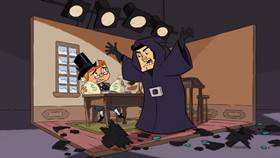 Screenshots from the 2008 Disney Television Animation cartoon Dick Daring