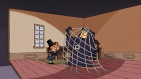 Screenshots from the 2008 Disney Television Animation cartoon Dick Daring