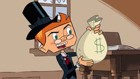 Screenshots from the 2008 Disney Television Animation cartoon Dick Daring