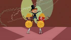 Screenshots from the 2008 Disney Television Animation cartoon Dick Daring