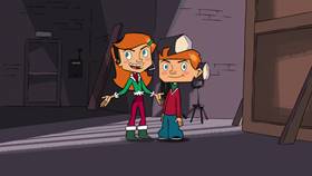 Screenshots from the 2008 Disney Television Animation cartoon Dick Daring