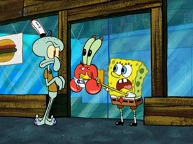 Screenshots from the 2009 United Plankton Pictures cartoon Goo Goo Gas