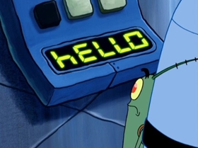 Screenshots from the 2009 United Plankton Pictures cartoon Goo Goo Gas