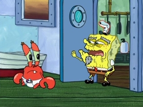 Screenshots from the 2009 United Plankton Pictures cartoon Goo Goo Gas